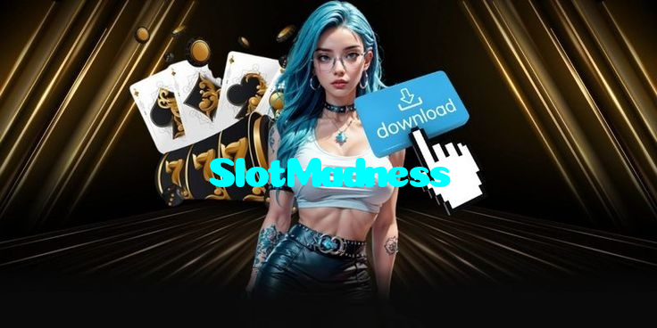 SlotMadness casino presented on mobile device in Pakistan with slots and live games